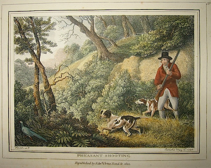 Howitt Samuel Pheasant-shooting (Tiro al fagiano) 1812 Londra